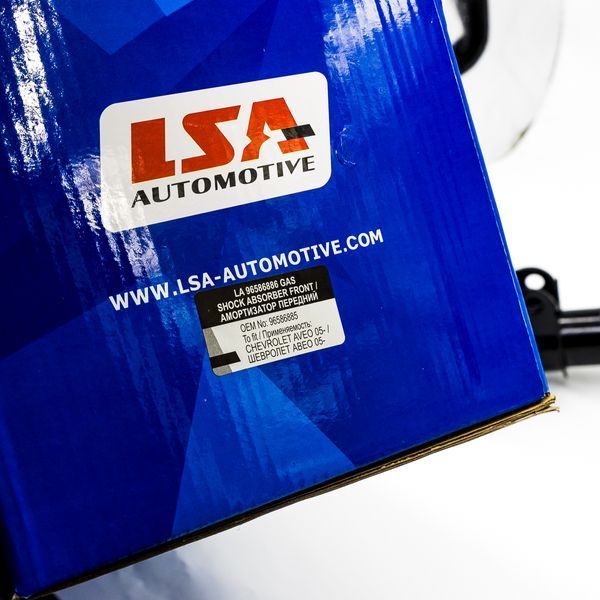 Амортизатор LSA передній правий, газомасляний, Chevrolet Aveo (Авео), Zaz Vida (Віда) / LA 96586886 LA 96586886 GAS фото